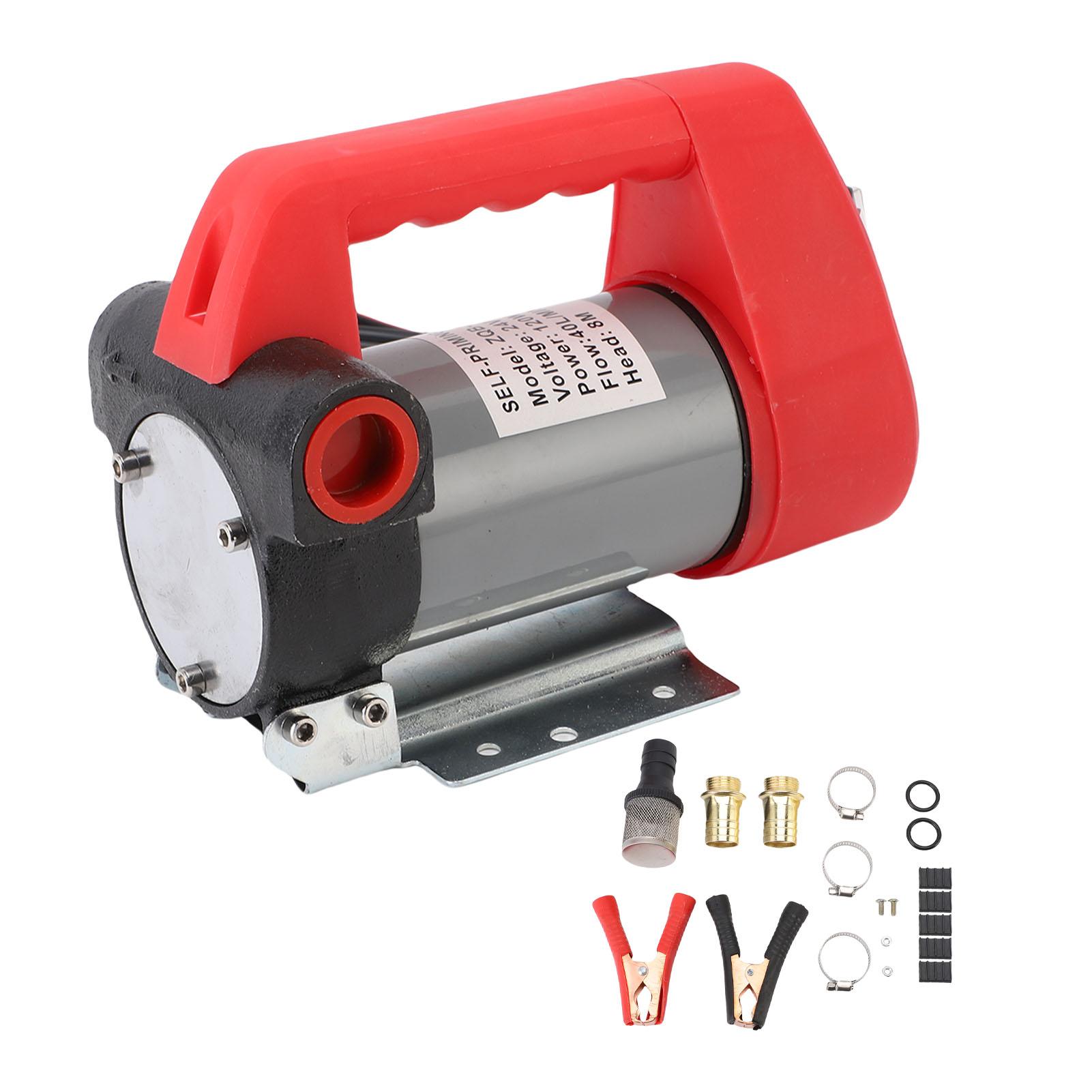 

Electric Fuel Transfer Pump 120W 40Lmin Copper Motor Self Priming Transfer Pump with 1 Inch
