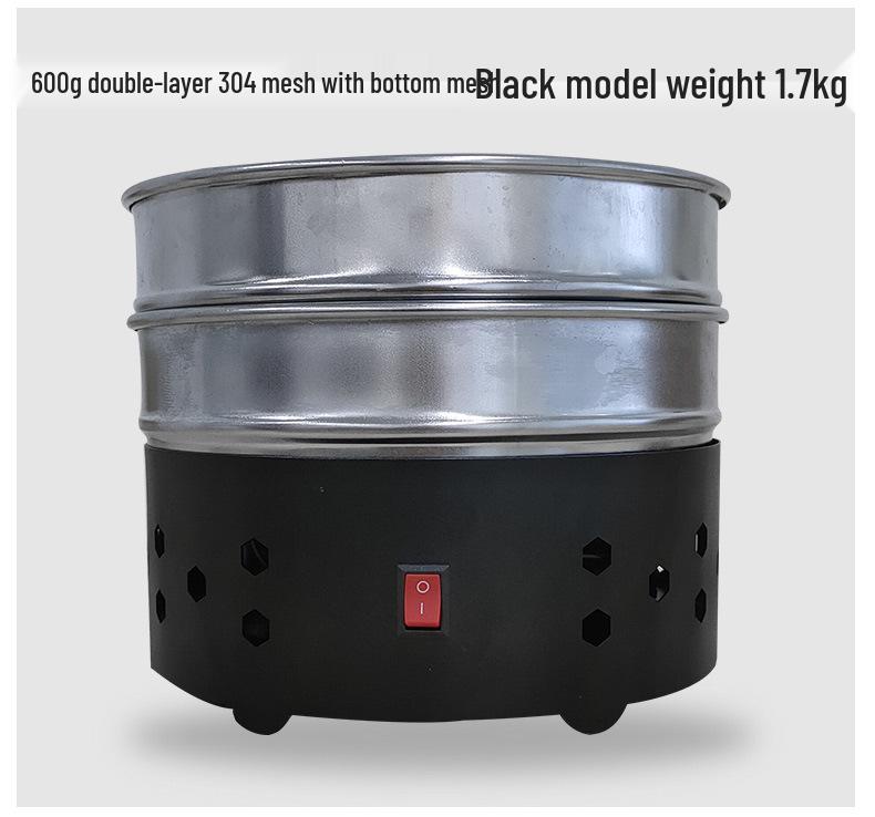 Patent Coffee Bean Cooling Tray & Silver Skin Remover – Dual-Layer Radiator Cooling Machine