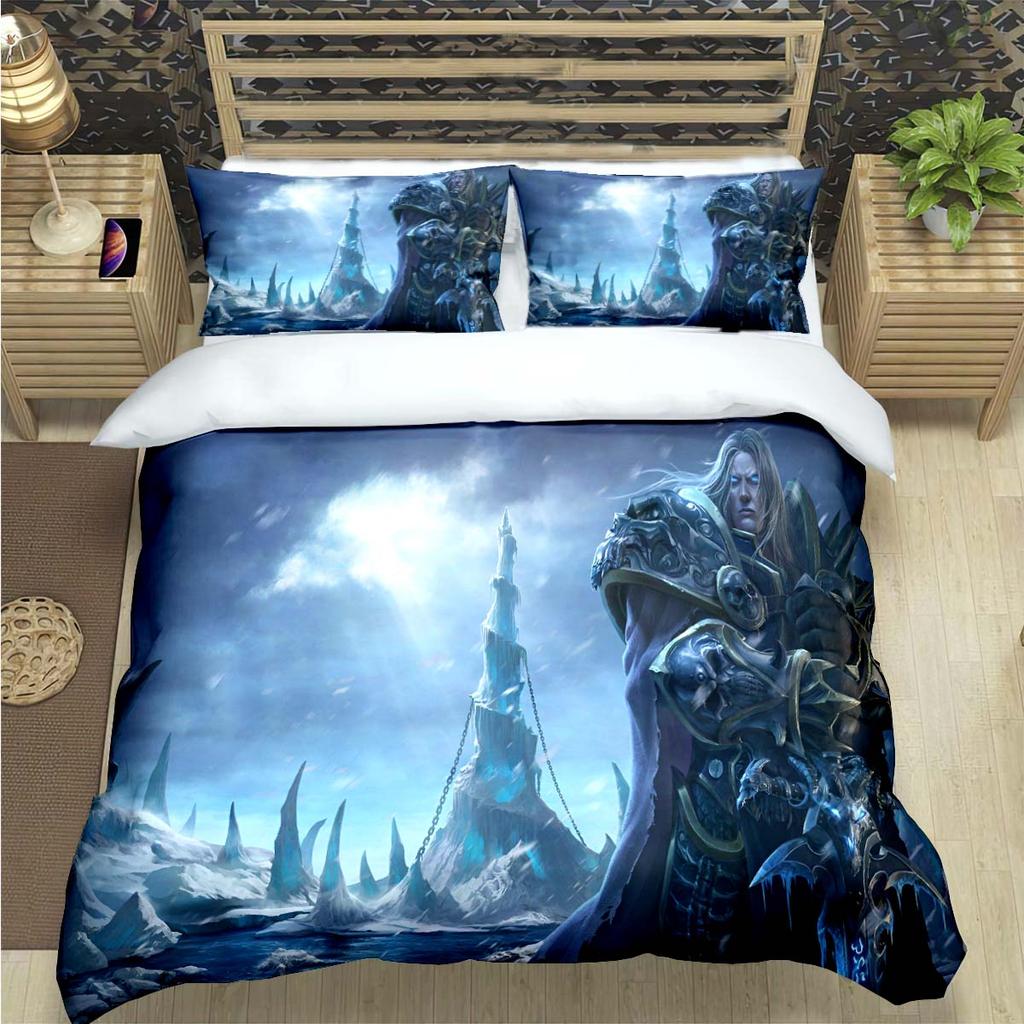 Western Style Bedding Set Sea Turtle Bedlinen White Quilt Set with Pillow Cover Super King Beds 3d Comfortable Thick Bedclothes