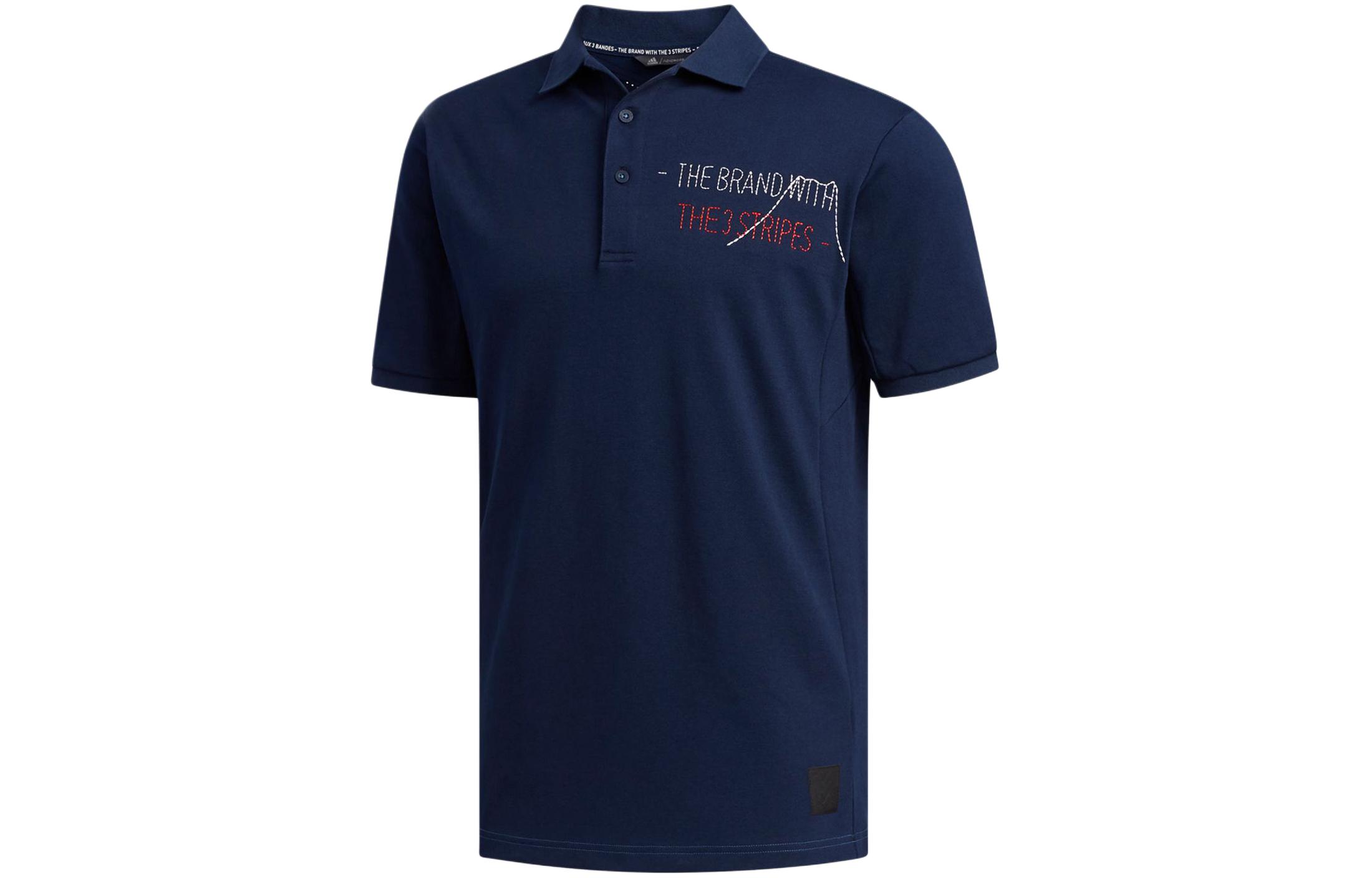 Adidas Polo Shirt Men s Dark Blue Fj4319 L