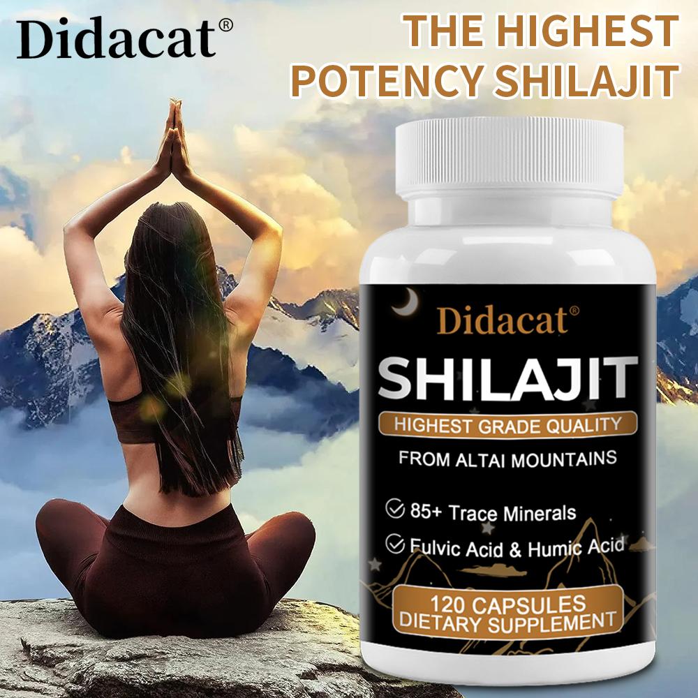 Resin capsules enhance energy and vitality, boost immunity, and improve digestion. 120 capsules.