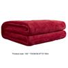 Flannel Solid Color Blanket Multifunction Coral Fleece Blanket Comfortable Lunch Break Blanket for Office Bedroom