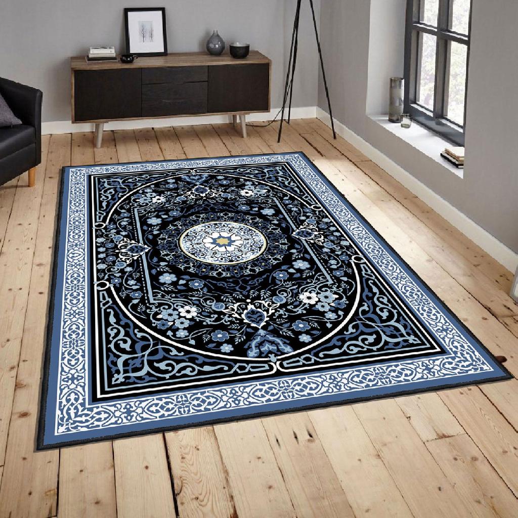 Decorative Special Design Modern Floor Rugs Patterned Non-Slip Base Washable