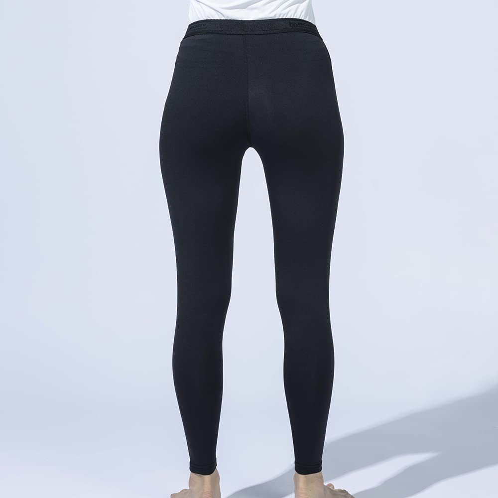 Otafuku Gloves Thermodeo Winter Innerwear Long Tights Size S Women's [Fully Deodorizing, Warm, Sweat-Wicking, Quick-Drying, Compression] JW-268 Black,