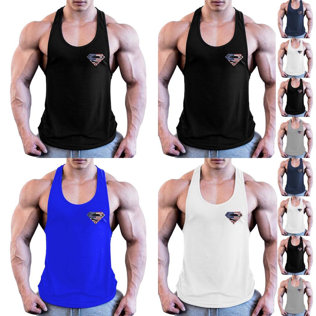 Premium Quality Men Bodybuilding Tank Top Muscle T-shirt For Gym Fitness Enthusiasts