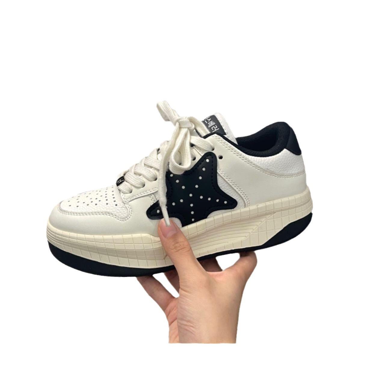 Маленькие белые туфли Женская обувь Осень и зима Новые универсальные туфли — фото 5