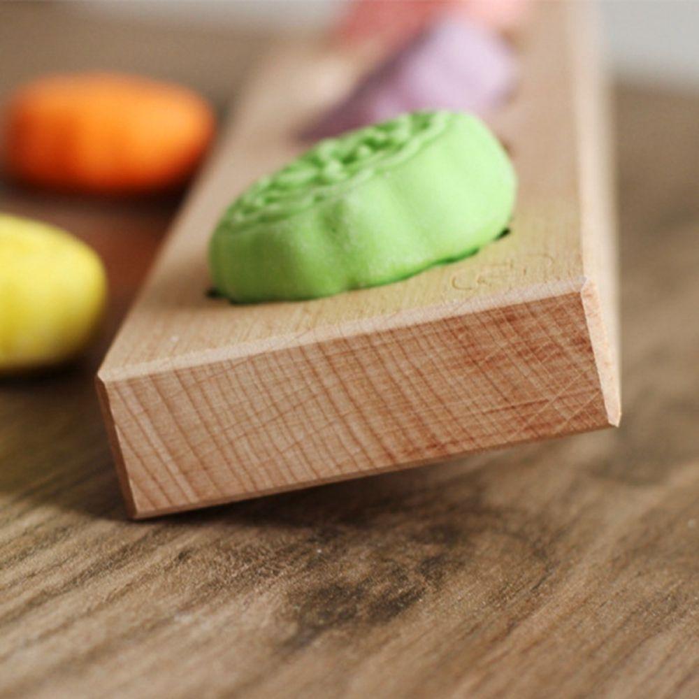 Mould Press Mid-autumn Festival 5 Flower Baking Mold Moon Cake Mold Cake Mold Decorating Tools