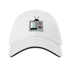 Retro kaputter Fernseher Baseballkappe Golfhut echte lustige Hüte Bommelmütze Hut Unisex Luxus Damen Golfbekleidung Unisexs