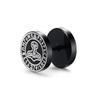 Gothic Norse Viking Runes Stud Earrings for Men Boys,Rock Punk Stainless Steel Valknut Wolf Head Compass Celtic Knot Earrings