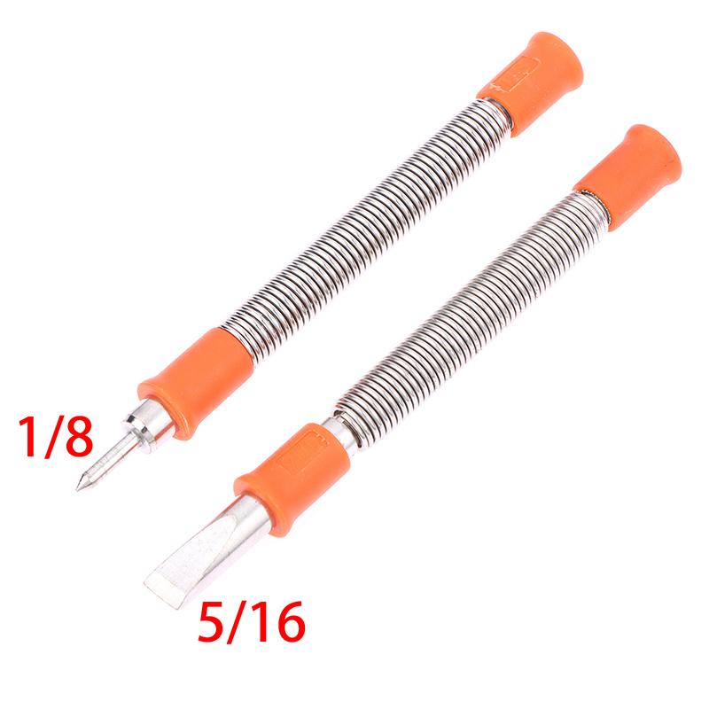 1/2Pcs Spring Tool Chisel Nail Punch Center Punch Pinning Punch Spring Loaded Rivet Removal Kit For Wood