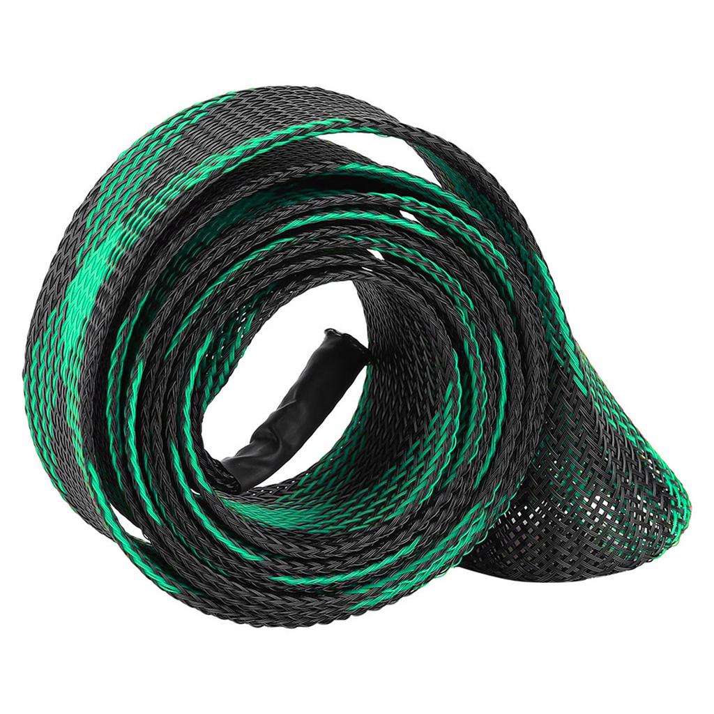 Braided Sleeve Expandable Casting Fishing Rod Pole Cover Protector