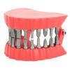 Denture Drill Bit Holder Denture Screwdriver Organizer 3D Sculpture Desk Decor 28 Holes Red With Bits
