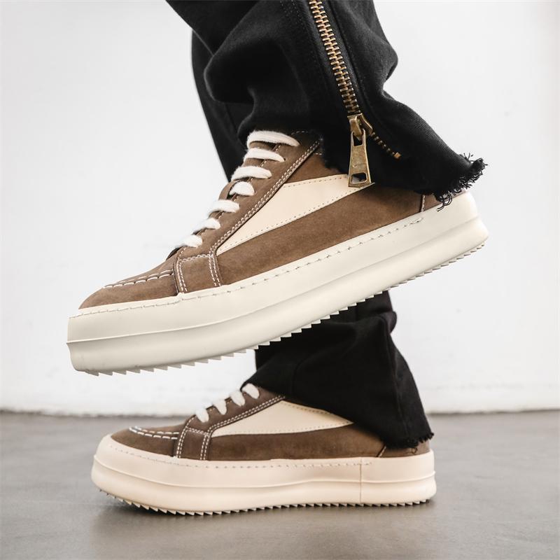 Autumn Men Casual Sneakers Street Skateboard Flats Shoes Brand Outdoor Running Sports Tennis Shoes Lovers Walking Sneakers 35-44