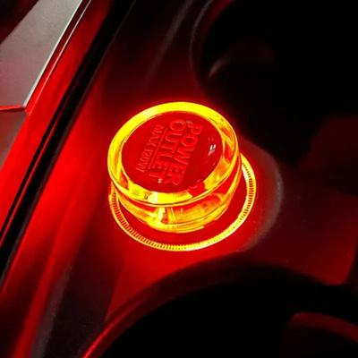 Bouchon Anti-poussière Prise Allume-Cigare de Voiture Couvercle de Protection Sécurité Prise Jack Tête Anti-Électrocution Décoration Accessoires Universels Voiture