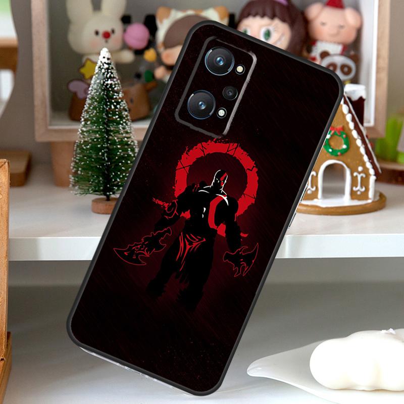 God of War For OPPO Realme C55 C35 C33 C31 C30 C25 C21Y C11 GT Neo 5 3T 2T Realme 10 9 11 Pro Plus Case
