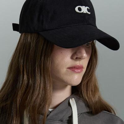 OIOI COLLECTION New Signature Logo Ball Cap [BLACK]
