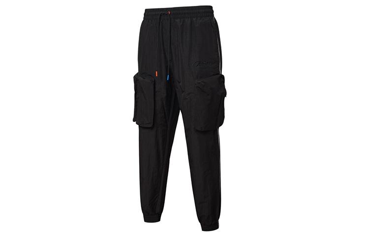 PUMA X ATTEMPT Casual Pants Men s Black Moderate Cargo Pants 598944-01 XS