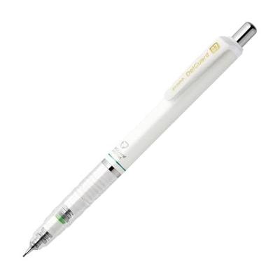 Zebra DelGuard Mechanical Pencil, 0.7mm, White, P-MAB85-N2-W, Prevents Lead Breakage and Jamming
