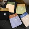 Calzoncillos tipo bóxer para hombre con cintura elástica y bragas transpirables