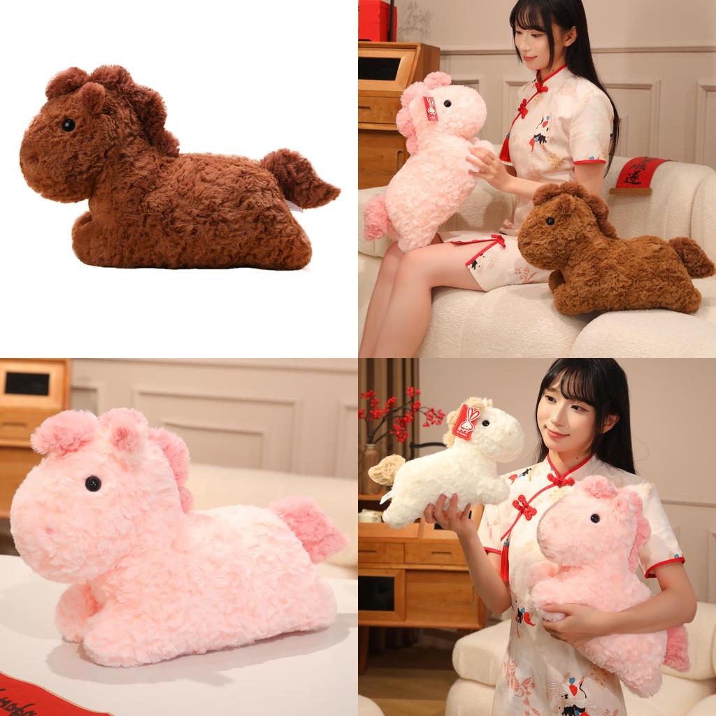 Pony Plush Toy With Pp Cotton Filling For Kids And Collectors
