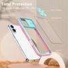 Luxury Crystal Clear Slide Camera Protection Case for IPhone 16 Pro Max 15 14 13 Plus Mini Acrylic Hard Transparent Back Cover