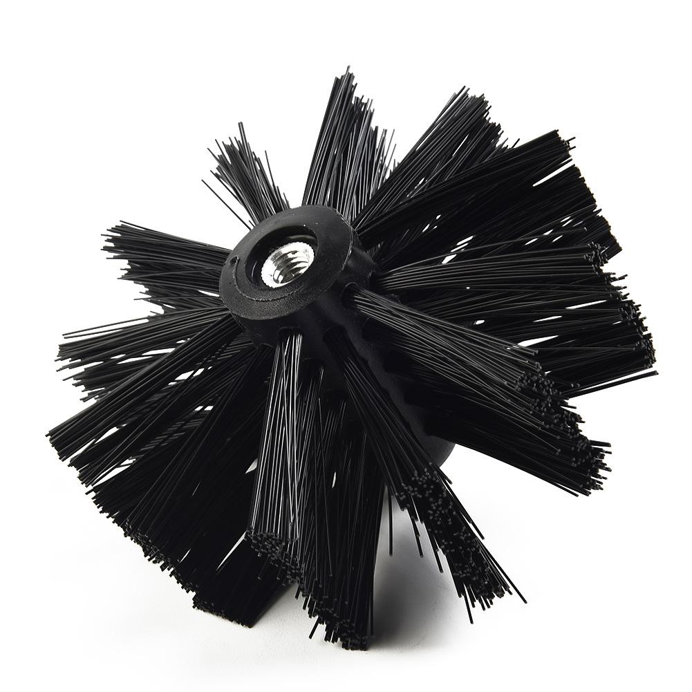 100mm /150mmChimney Brush Rotary Chimney Brush Nylon Dryer Vent Cleaning Brush Chimney Dust Remover Household Cleaning Tools