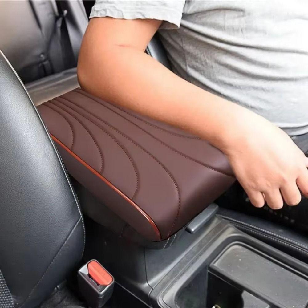 Thick Center Console Cover Comfortable Car Elbow Support Pad Car Armrest Mat  Arm Height Increasing