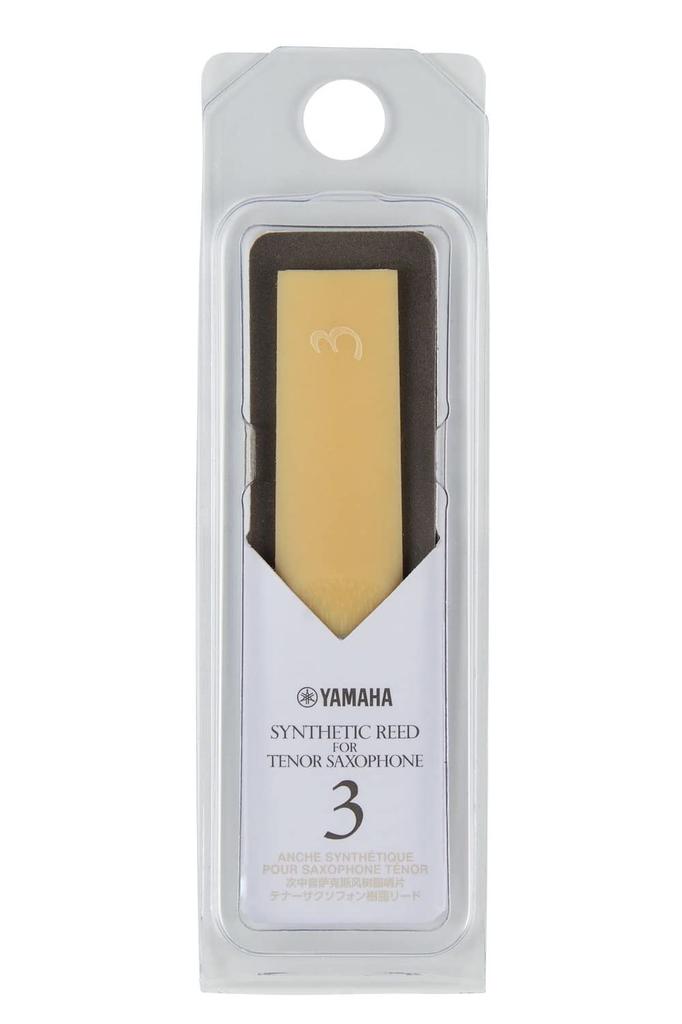 Yamaha Synthetic Reed for Tenor Hardness 3 TSR30 Saxophone, (1 Piece)