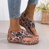 Fashion 2025 Hot Sale Shoes Female Buckle Women's Sandals Summer Mixed Colors Outdoor Casual Beach Wedge Sandals Large Size 43
