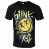 Blink182 Bones Pattern Printed Pop Punk Band Tshirt In Street Hiphop Style Suitable For Both Unisex And Unisex