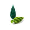 Small Particle Building Block Garden Forest Spare Parts Spruce Tree Pine Cypress 3778 Scene Street Scene Ornament