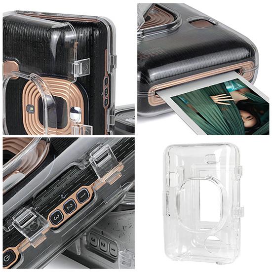 Camera Case Shock-proof Digital Camera PVC Dust-proof Portable Transparent Carrying Pouch for Mini