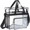 Pvc Transparent Travel Makeup Organizer With Sealed Closure For Suitcase Storage