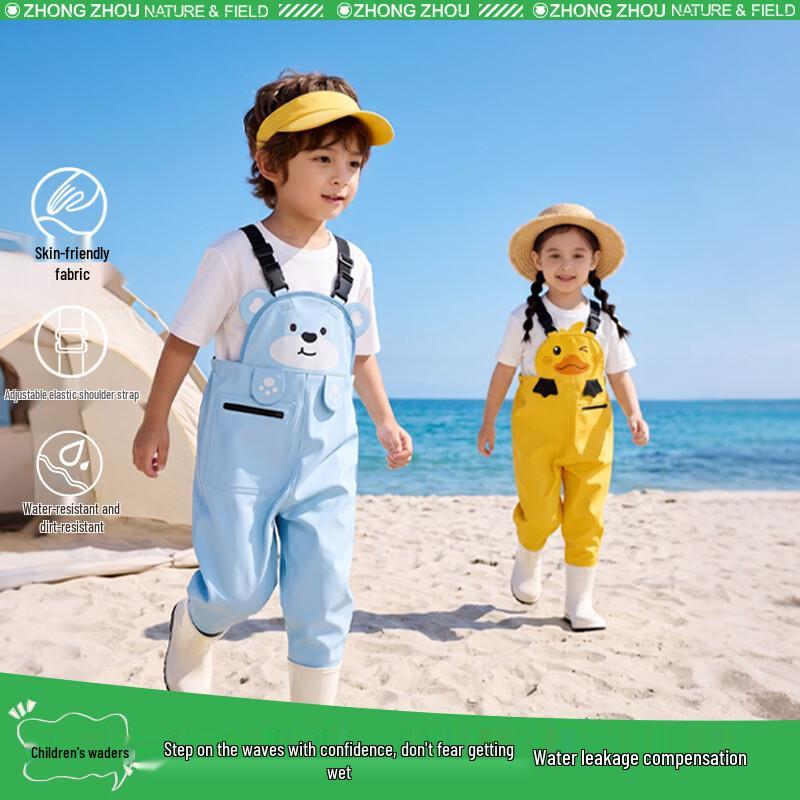 Kids  Waterproof Wading & Play Jumpsuit 28