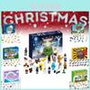 Christmas Countdown Blind Box For Kids Plastic Animal World Toy Gift Box