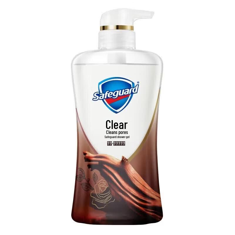 Safeguard Deep Ebony Rose Scent Shower Gel