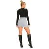 Falda Mini Entallada con Cola para Mujer Missy Empire