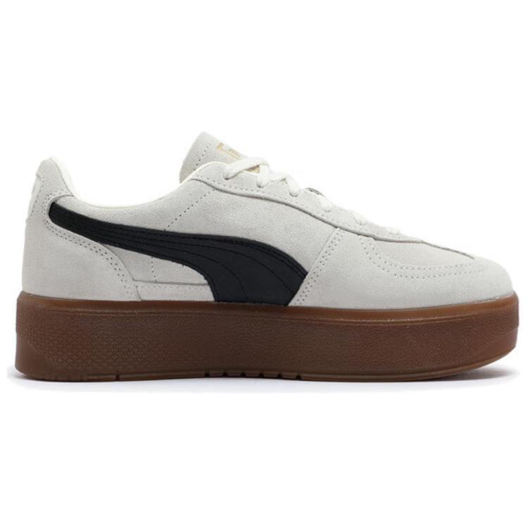 New PUMA Palermo Low Top Skateboard Shoes Women's Ecru 399348-15