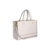 Coach Dempsey 29 Solid Pebble Leather Tote Bag Women Tote White CO976-IMCHK