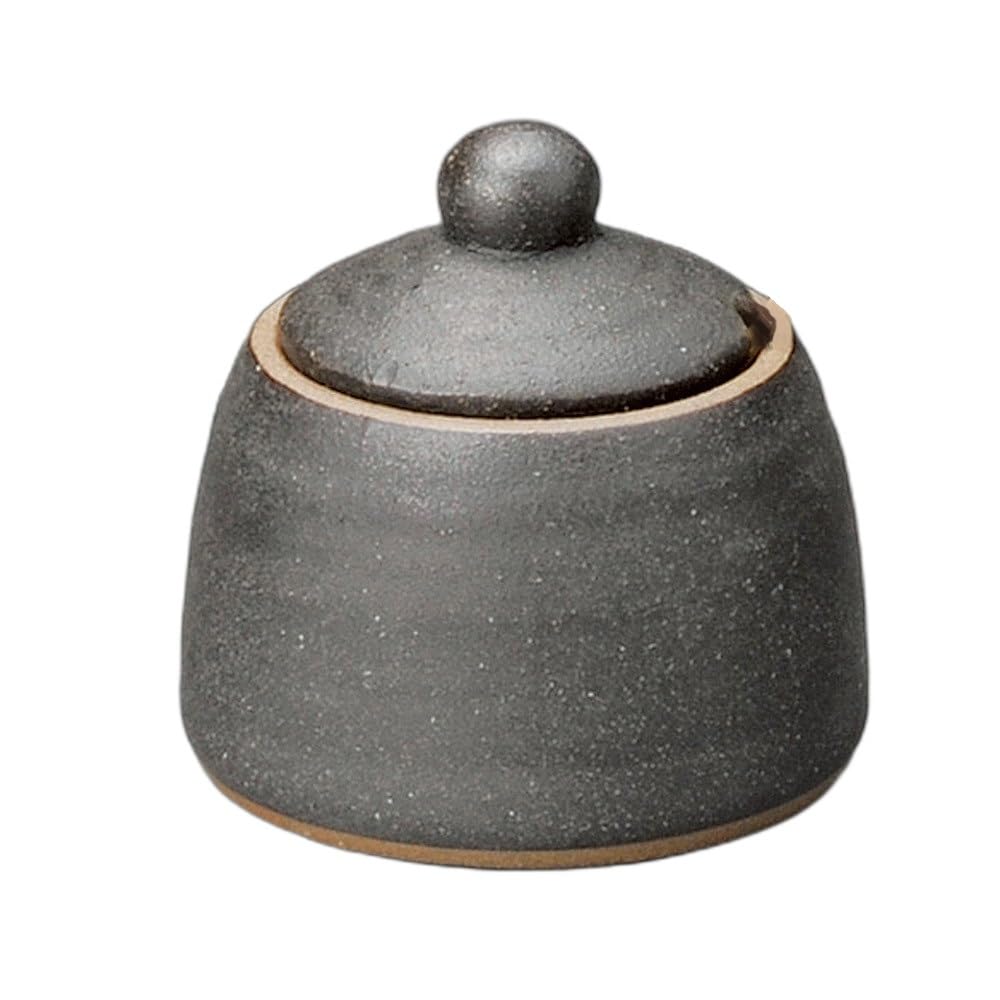 

Black Bizen mustard container Mustard container [5.8×5.8cm]