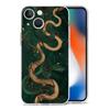 Phone Case For iPhone 17 Air Cases iPhone 16 15 12 13 14 Pro Max SE 7 8 Plus iPhone11 Clear Soft Cover Blossom Pink Snake