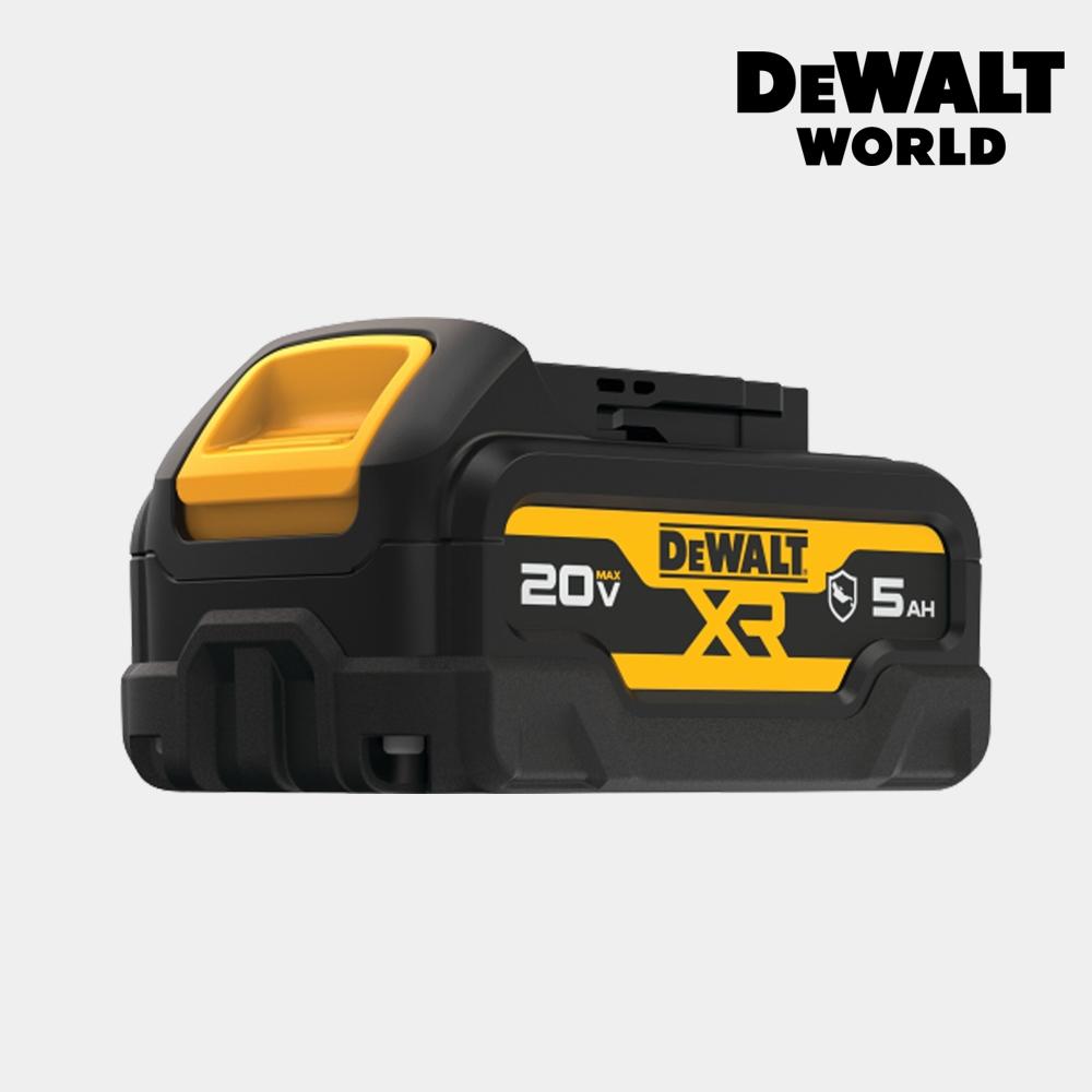

Аккумулятор DeWalt 20V 5A 5.0ah DCB184G Индикатор уровня GFN Маслостойкий материал