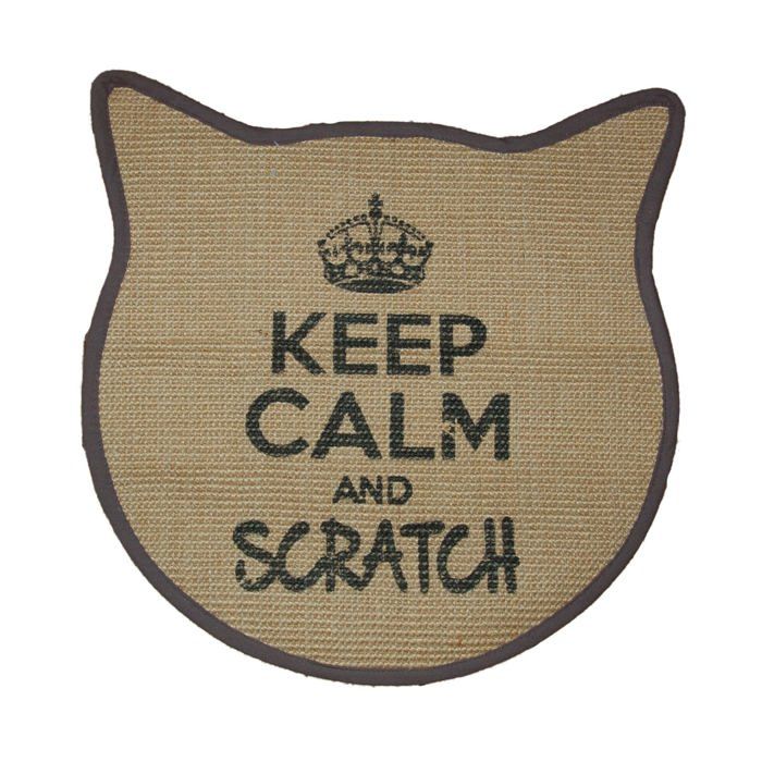 Tapis griffoir - wouapy - rectangle - antidérapant - résistant - 60x38 cm