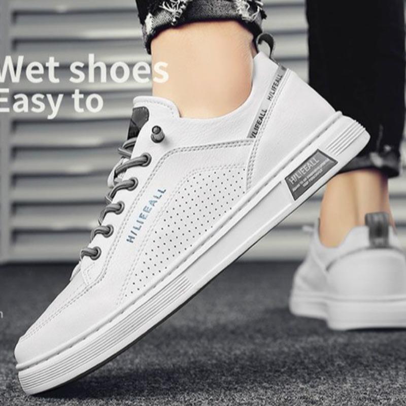 Preppy Style Men Student Casual Board Shoes Autumn New Breathable Versatile Air-cushion Sneakers Male Flats Shoe Loafers Jogging