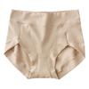 High-Waist Plus Size Seamless Triangular Panties for Women - Tummy Control One-Piece Design Ideal for Summer