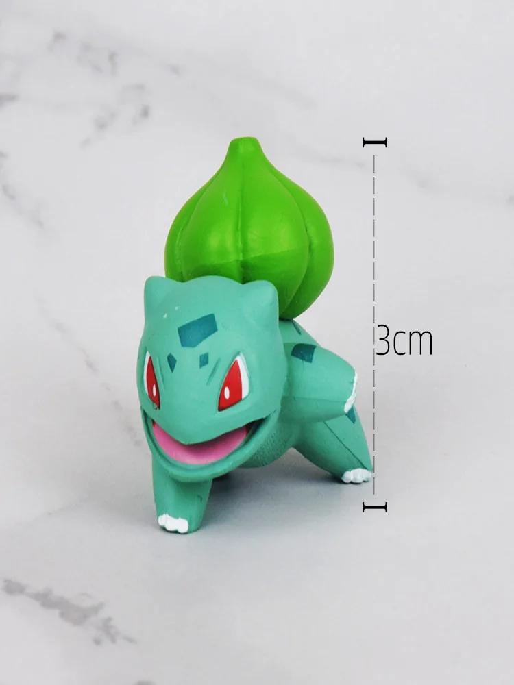Tiny Figure Kids Birthday Gift Present Creative DIY Toys Playsetss Battle Monster Elf Scale Ratio Model Psyduck Piplup Mew Mewtwo Anime Decor