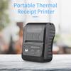 Bisofice Portable 58mm Receipt Thermal Printer 2 Inches Mini Mobile Pocket Printers with 6 Thermal Paper Roll