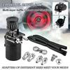 300ml Baffled Aluminum Oil Catch Can Reservoir for Tank / Oil for Tank with Filt,zxl
