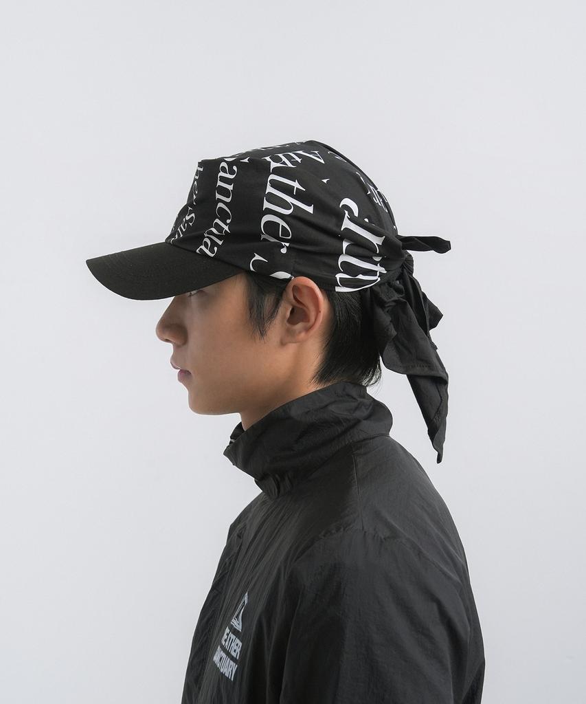 Diadeosaengchyueoli Bandana Cap - Circular (Black)