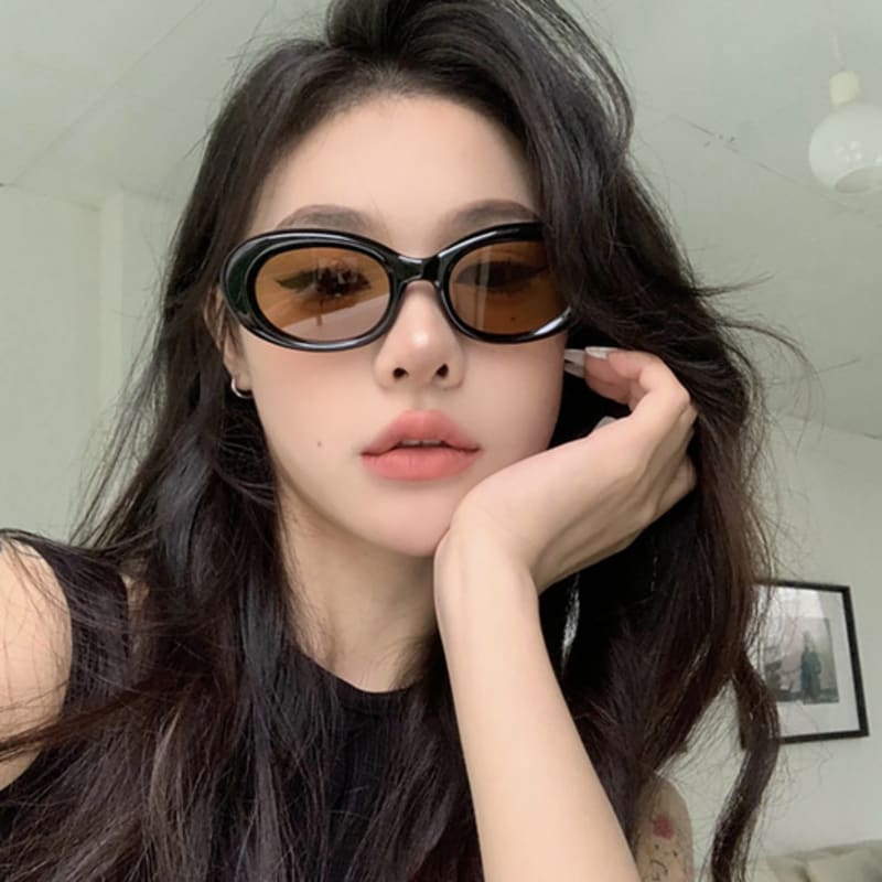 LOOKING4U Neoretro 20302 Sunglasses BROWN